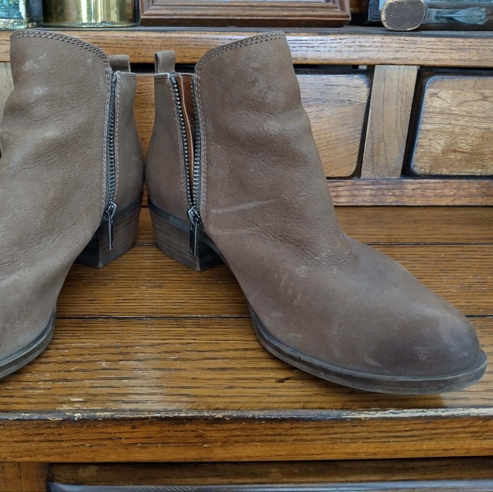 Lucky Brand Brown Ankle Boots